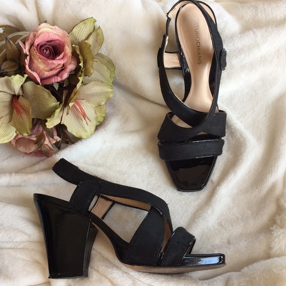 ARTURO CHIANG Sandal High Heels 7.5M - Picture 1 of 11